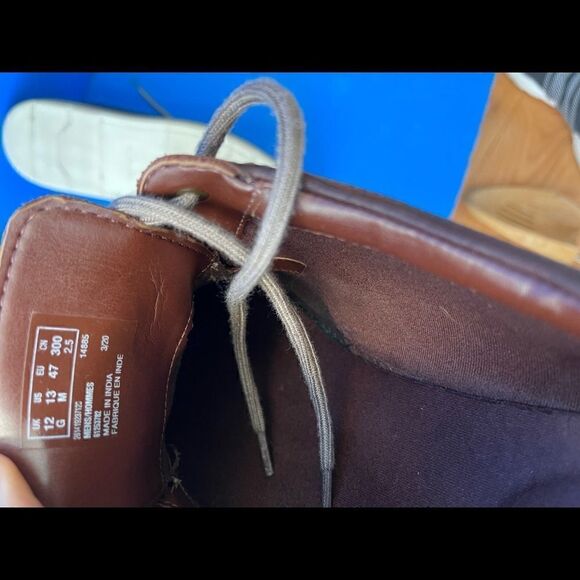 Collection by Clarks Men's Low-Cut Lace-Up Casual Shoes 14885 Brown Size 13M - Picture 5 of 6